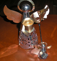 Vintage Angel Candle Holder and Snuffer