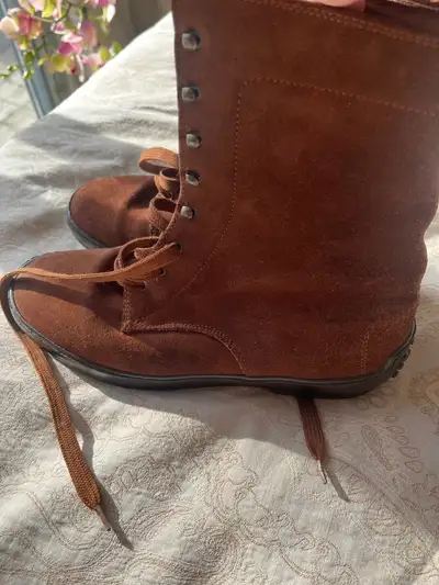 Women’s Tod’s suede combat boot, View more