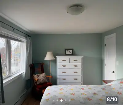 Large private bedroom furnished