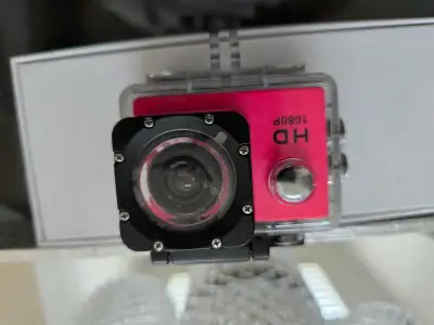 One time used  HD mini action camera, View more