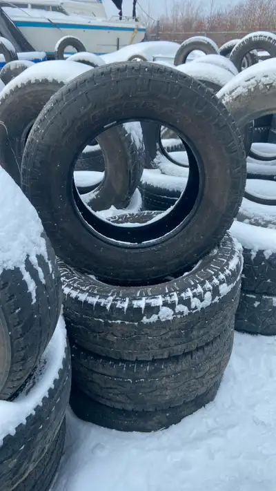 BRIDGESTONE DUELER A/T LT275/65 R18 123/120S M+S SET OF 4 TIRES - $260 CALL 7806524396 Or text me an...