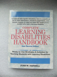 Complete Learning Disabilities Handbook by J. Harwell