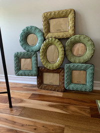 Pier1 Decorative Metal Multi Picture Frame