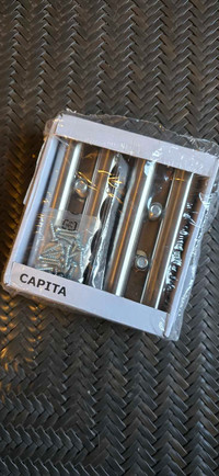 IKEA - CAPITA Leg, Stainless Steel 6 1/4-6 3/4", 16 cm (X4)