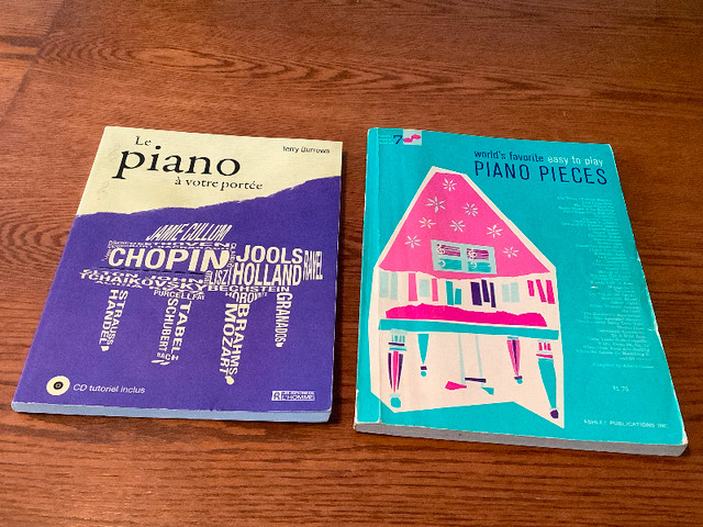 Livres de musique pour piano, guitare Vintage… dans Pianos et claviers  à Ouest de l’Île - Image 3