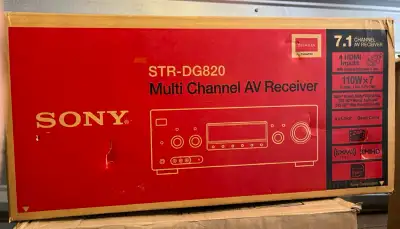 Sony 7.1 Channel Receiver/Amplifier Brand New in Box, View more