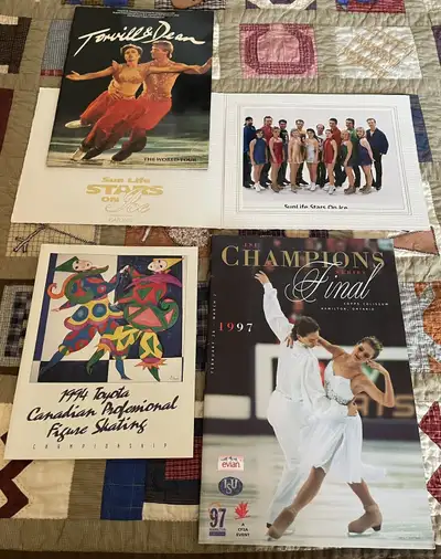 Four FIGURE SKATING Programs/Photo., View more