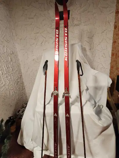 Cross Country Skis and poles , View more