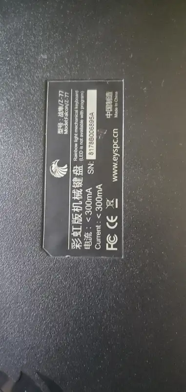 Mechanical Gaming Keyboard,RGB 104 Keys Ultra-Slim Rainbow LED B in Mice, Keyboards & Webcams in Mississauga / Peel Region - Image 3