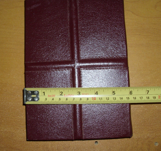 bonded leather journal book dans Essais et biographies  à Région d’Oakville/Halton - Image 2