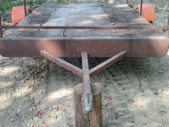 solid steel trailer in Cargo & Utility Trailers in West Island - Image 3