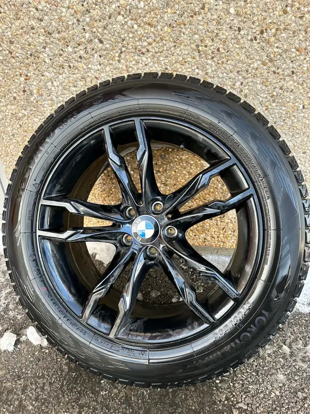 4 winter tires with rims for BMW x3 x4 in Tires & Rims in Markham / York Region - Image 2