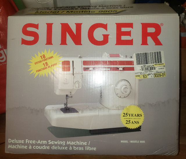 Singer model 9805 Deluxe Free-arm sewing machine in Hobbies & Crafts in Edmonton - Image 2