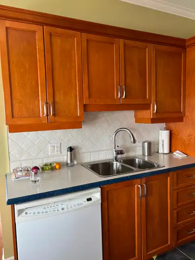 Armoires complètes d’un condo incluant comptoirs de Corian doivent être désinstallés à compter du 22...