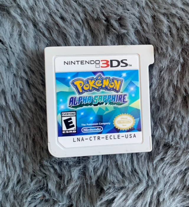 Pokémon: Alpha Sapphire (Nintendo 3DS, 2014) dans Nintendo DS  à Laval/Rive Nord