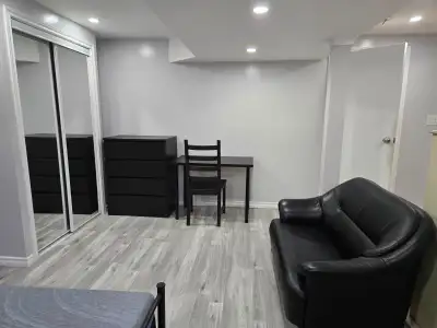 Beautiful, furnished, air conditioned studio basement is available for rent from October, 2026 for m...