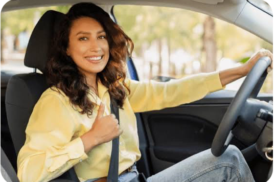 YOUNG FEMALE DRIVING INSTRUCTOR WITH NO ACCENT