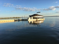 EZ Dock Luxury Floating Boat Dock and Boat lift for sale