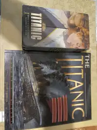 Titanic VHS And The Titanic Book
