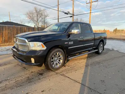 2014 Ram 1500 4X4 Limited 5.7L Hemi with 232,000km, Sask plated with NO claims. Runs and drives grea...