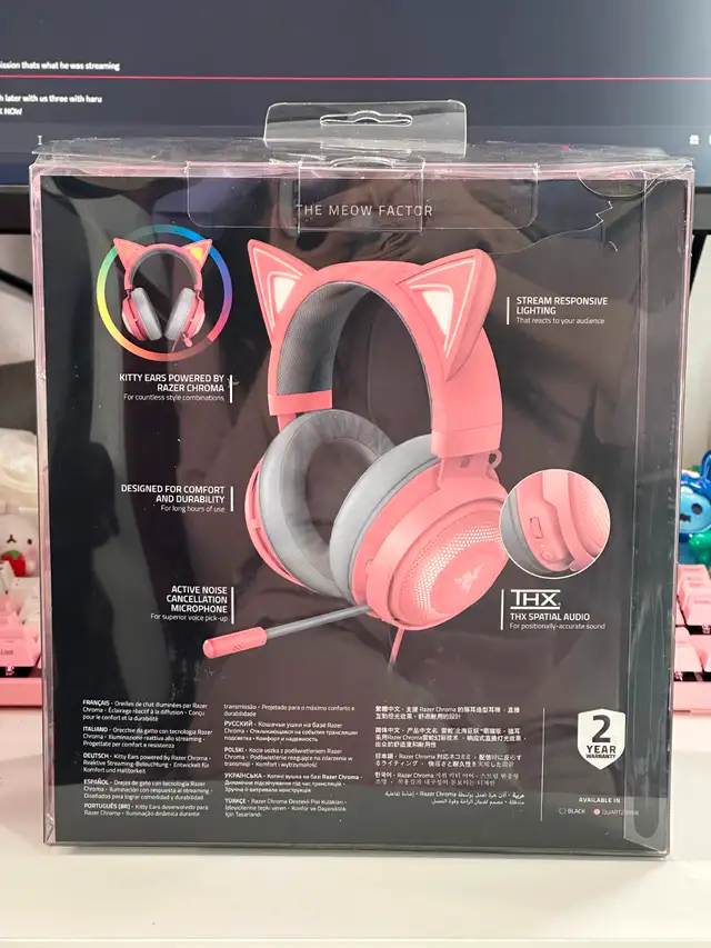 Razer Kraken Kitty Headset in Headphones in City of Toronto - Image 4