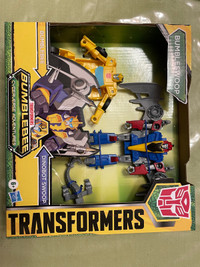 Transformers BUMBLESWOOP bumblebee & Swoop figures hasbro toy