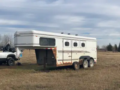 Trailer •Sundowner 1997 3 horse angle haul, can fit 4 easily if back tack is removed •dividers •Has...