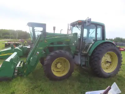 John Deere 6420 Cab with Left Hand Shuttle, MFWA, 3PTH, 540/1000, View more