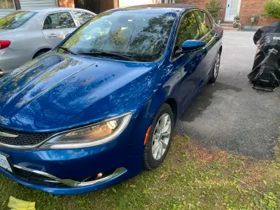 2015 Chrysler 200 C with 176000kms Check pics and make an offer. Runs good. Car has no issues. Cash...