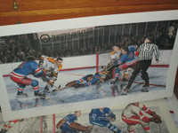 New York Rangers/Boston Bruins Signed Ltd. Edit. Lithograph