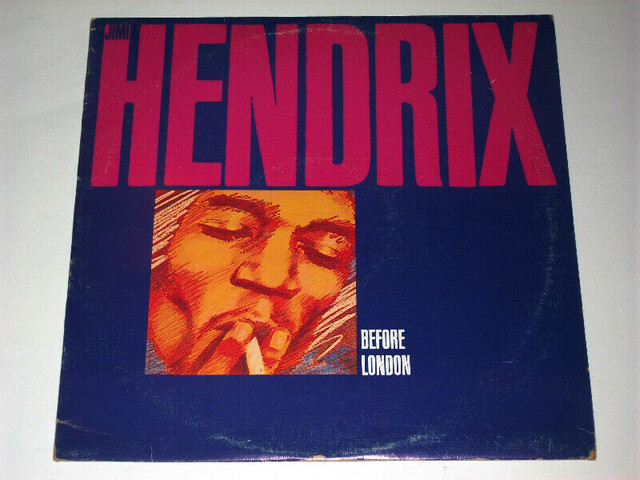 Jimi Hendrix - Before London (France 1980) LP dans CD, DVD et Blu-ray  à Ville de Montréal