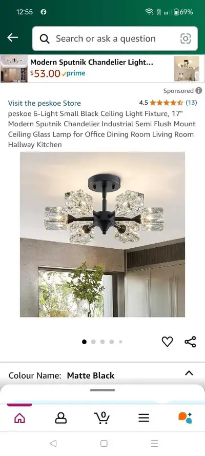 Peskoe Chandelier, View more
