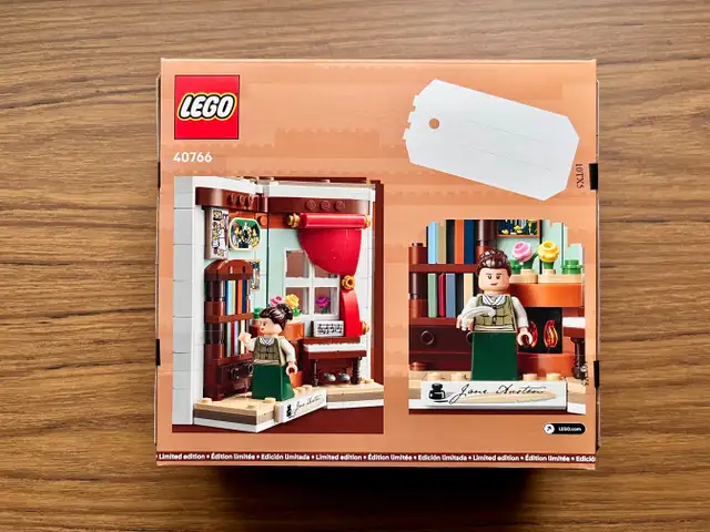 LEGO 40766 "Tribute to Jane Austen's Books"63804702460163121
