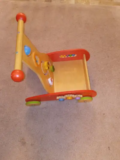 Hape Wonder Walker wooden toddler walker, View more