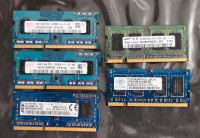 Laptop memory  PC2 and PC3 $5