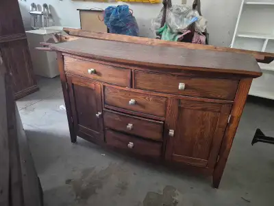 Oak Sideboard Buffet, View more
