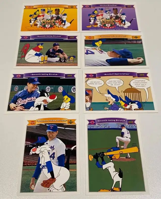 1990-91  UD Looney Tunes (450) CARD LOT - Reggie Jackson x45  in Arts & Collectibles in City of Montréal - Image 3