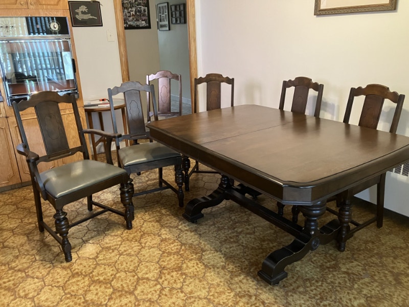 Ensemble Salle À MangerVintage Dining Room Set Mobilier de salle à