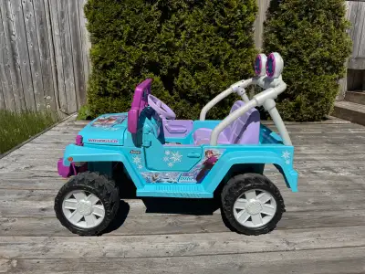 Frozen Jeep Wrangler Power Wheels, View more