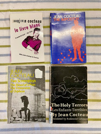 4 Books by Jean Cocteau