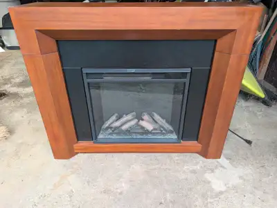 Electric Fireplace Mantel, View more