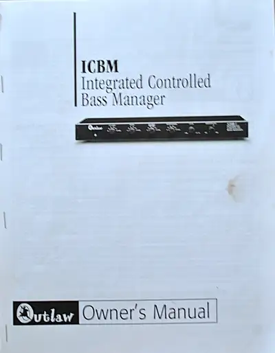 INTEGRATED CONTROLLED BASS MANAGER by OUTLAW, View more