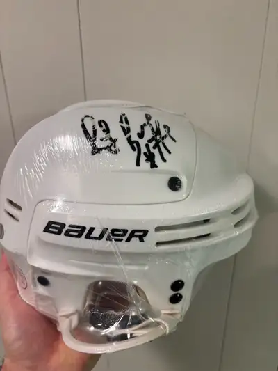 Ray Bourque Boston Bruins Signed Full Size Helmet, View more