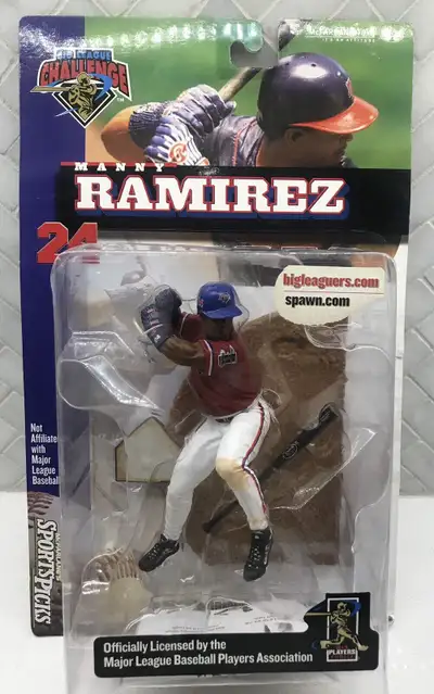 NEW McFarlane MLB Manny Ramirez baseball figurine, View more