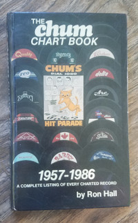 The CHUM CHART BOOK 1957-1983 Record List 1984 Ron Hall Original