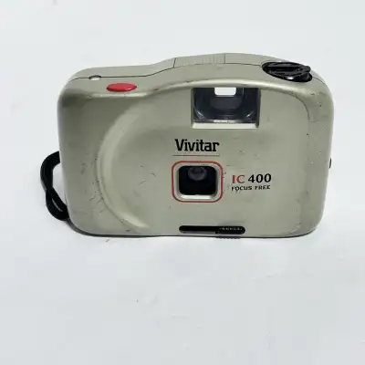 Vivitar IC 400 point and shoot film camera 35mm , View more