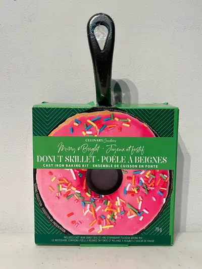 Donut Skillet Cast Iron Pan Baking Kit Simpsons, View more
