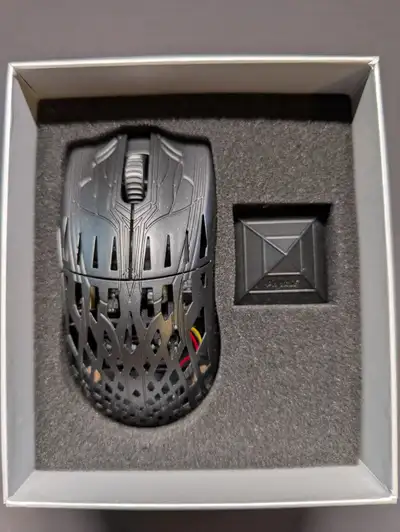Pwnage Trinity CF (Carbon Fiber) Gaming Mouse, Black - Brand New, View more