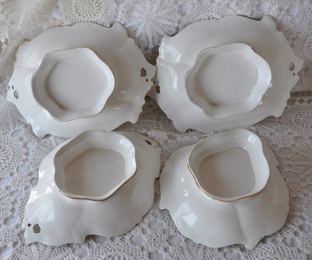 13 Piece Victorian Style Dessert Party Dishes in Kitchen & Dining Wares in New Glasgow - Image 3