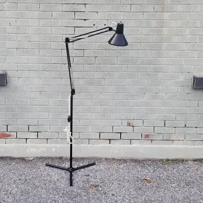 Black mcm metal architect swing arm desk lamp mcm floor tripod, View more